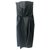 Philosophy Di Alberta Ferretti Strapless satin dress Black Polyester Acetate  ref.159082