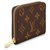 Louis Vuitton Zippy coin new Brown Leather  ref.159166