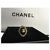 Chanel argolas Preto Metal  ref.159318
