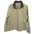 Barbour Tartan lined microfiber jacket Khaki Cotton Polyester Polyamide  ref.159346