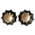 Chanel Earrings Black Eggshell Pearl Resin  ref.159425