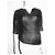 Iceberg asymmetrisches Stricktop schwarz - Ansicht 2