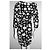 Vestido Diane Von Furstenberg Zucca de seda com bolinhas preto e branco - vista 11