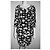 Vestido Diane Von Furstenberg Zucca de seda com bolinhas preto e branco - vista 8