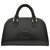 Céline Macadam Mini Boston Bag Black Leather  ref.159531