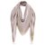 Louis Vuitton monogram Shine Greige with gold shawl weaved jacquard silk M75121 Golden Grey Polyester Wool Viscose  ref.159626