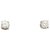 inconnue Puces d'oreilles en or blanc et diamants.  ref.159677
