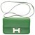 Hermès Constance Elan in green epsom leather, gold plated metal trim, In very good shape !  ref.159727