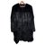 Maje Fur Coats Black Rabbit  ref.99286