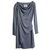 Karen B Y Simonsen Dresses Grey Cotton  ref.106385