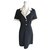 Gucci Dresses Black Cotton  ref.159781