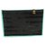 Chanel Clutch bags Black Turquoise Leather Pony-style calfskin  ref.159848