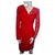 Pinko Robe rouge Polyamide  ref.159933