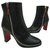 Christian Louboutin, Christian Louboutin Telezip. NUOVO Nero Pelle  ref.159959