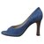 Chloé Heels Blue Leather  ref.160080
