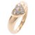 Tiffany & Co TIFFANY Y COMPAÑIA. anillo vintage Dorado Chapado en oro  ref.160190