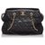 Chanel Black CC Quilted Leather Shoulder Bag  ref.160225