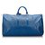 Louis Vuitton Blue Epi Keepall 50 Cuir Bleu  ref.160227
