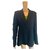 Emporio Armani Ensemble tailleur noir Laine Viscose  ref.160361