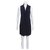 Diane Von Furstenberg DvF Baker dress Black Navy blue Polyester Viscose  ref.160415