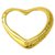 TIFFANY & CO. Pingente de coração aberto Amarelo Ouro amarelo  ref.160421