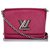Louis Vuitton Pink Epi Twist MM Rosa Pelle Metallo  ref.160428