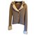 Ermanno Scervino Elegant jacket , comfy , hot Beige Eggshell Polyester Wool Polyamide Angora  ref.160488