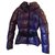 Autre Marque Ski down jacket and warm après-ski ,Elegant ,refines the silhouette Purple Polyamide  ref.160489