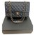 Chanel Timeless Black Leather  ref.160563