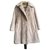 Burberry chaqueta de pelo sintético Rosa Poliéster  ref.160668