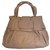 BAG XL ZAPA Taupe Leather  ref.160736