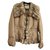 Roberto Cavalli Jackets Beige Fur  ref.160755