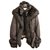Roberto Cavalli Jackets Beige Fur  ref.160756