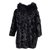 Max Mara coat new Black Fur  ref.160809