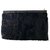 Loewe leather pouch and astrakhan Black  ref.160824