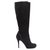 Yves Saint Laurent botas Negro Gamuza  ref.161121