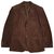 Burberry Blazers Jackets Brown Polyester Wool  ref.161151