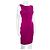 Escada Hot Lava Kleid Pintuck Fuchsia Fuschia - Ansicht 2