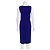 Abito Kimmie blu Diane Von Furstenberg - vista 3