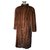 Christian Dior Coats, Outerwear Chestnut Fur  ref.161478