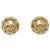 Boucles d'oreilles Van Cleef & Arpels en or jaune et diamants.  ref.161497