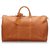 Louis Vuitton Brown Epi Keepall 50 Light brown Leather  ref.161609