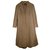 Alberta Ferretti Glamourous coat Beige Golden Caramel Wool Elastane  ref.161801