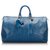 Louis Vuitton Blue Epi Keepall 45 Blau Leder  ref.161838