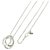 Tasaki Diamond Necklace Pendant Silvery White gold  ref.162006