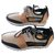 Steve Madden Snickers Multicor Bege Couro  ref.162062