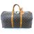 Louis Vuitton keepall 50 Monogram Brown Leather  ref.162105