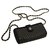 Wallet On Chain Chanel POuch on chain Black Leather  ref.162147