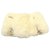 Chanel 100% Lapin Fur Muffler White  ref.162359