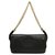Chanel gold chain shoulder leather bag Black  ref.162385